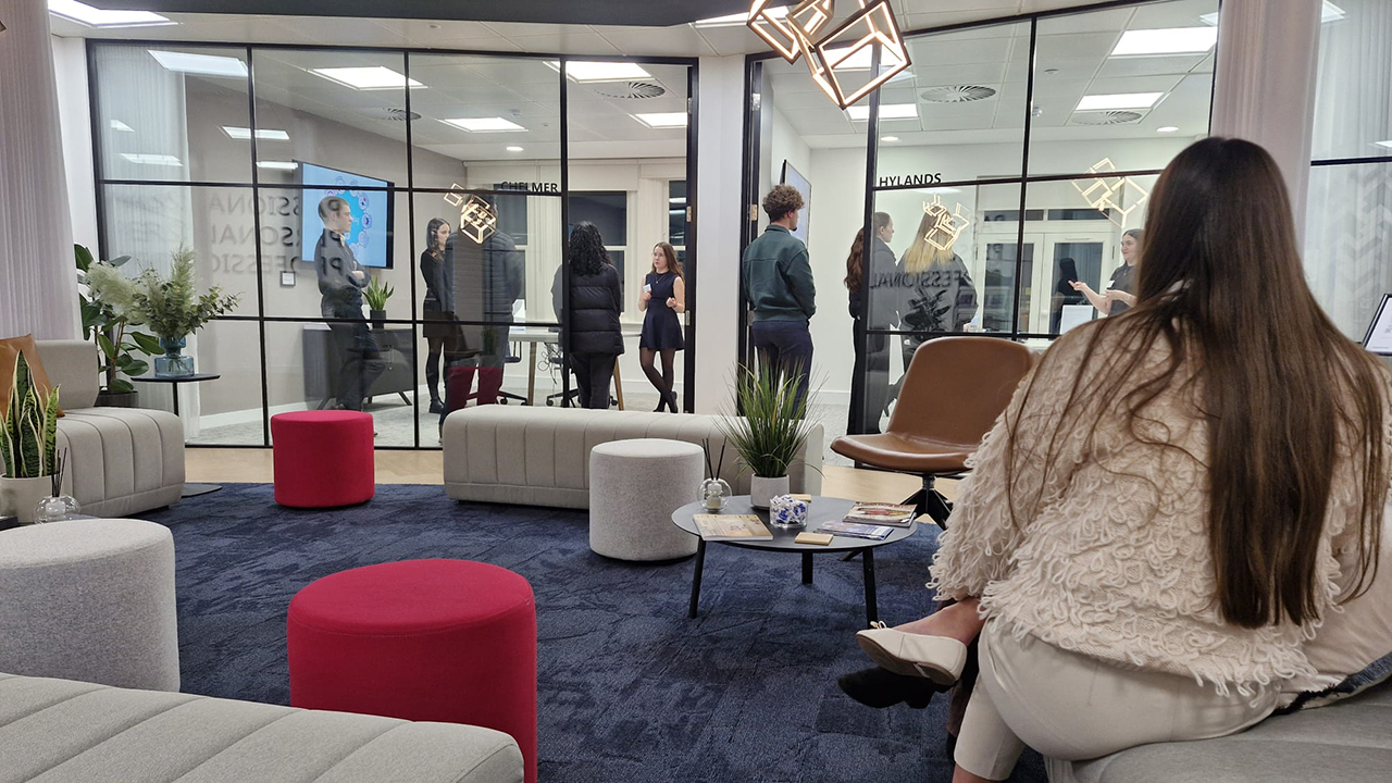 Rickard Luckin hosts Trainee Insights Evening for future talent