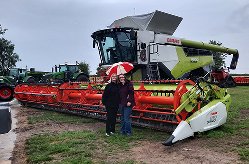 Rickard Luckin in the farming community