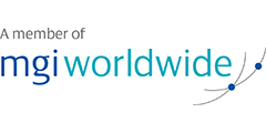 Logo for MGI Worldwide