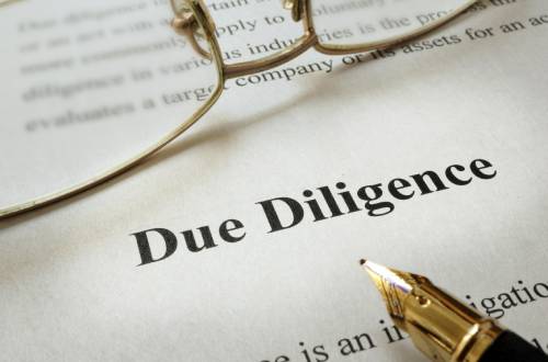 What is due diligence and why is it important?