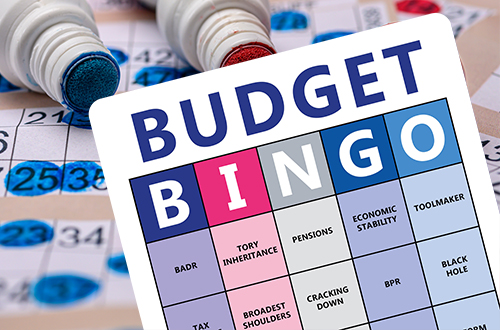 Budget Bingo: what to expect in the Chancellor’s Autumn Statement