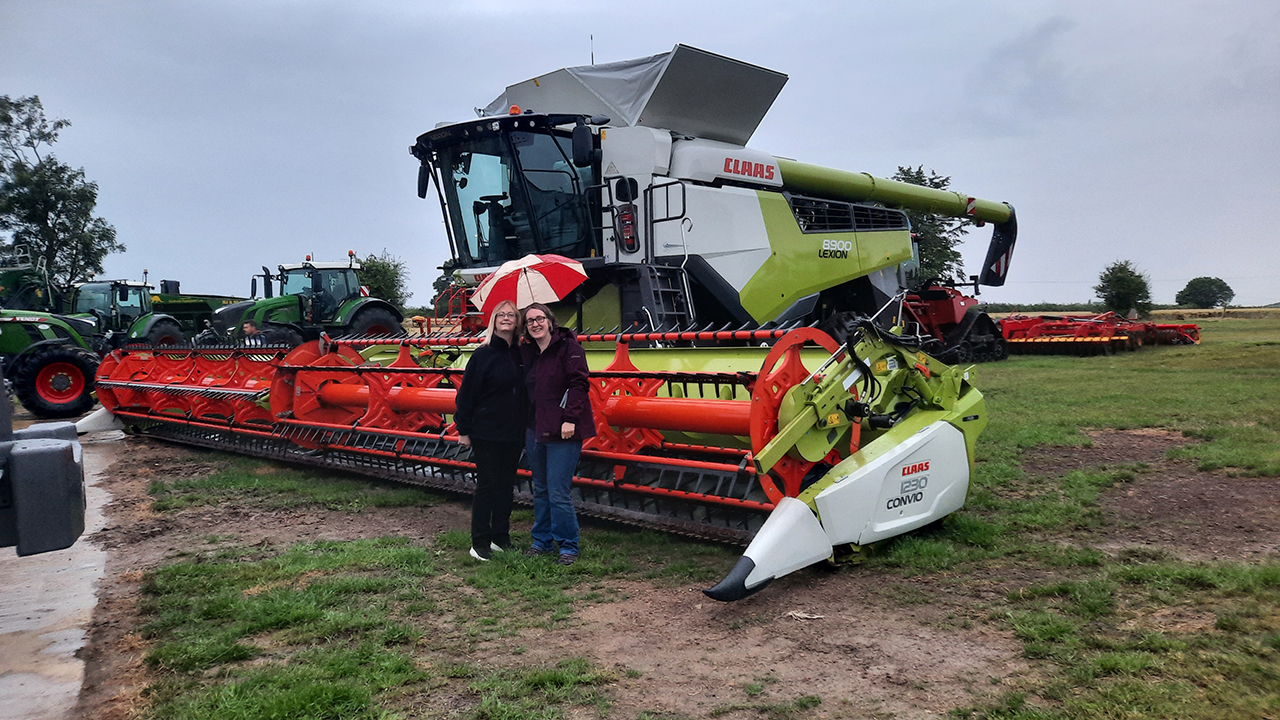 Rickard Luckin in the farming community