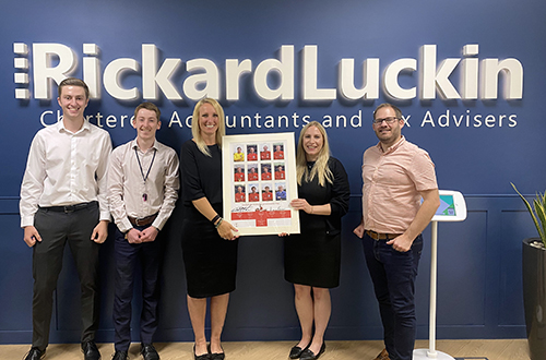 Rickard Luckin awarded ﻿top fundraiser