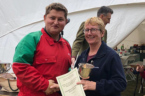 Overall Champion Ploughman Awarded by proud sponsors of the Annual Ploughing Match